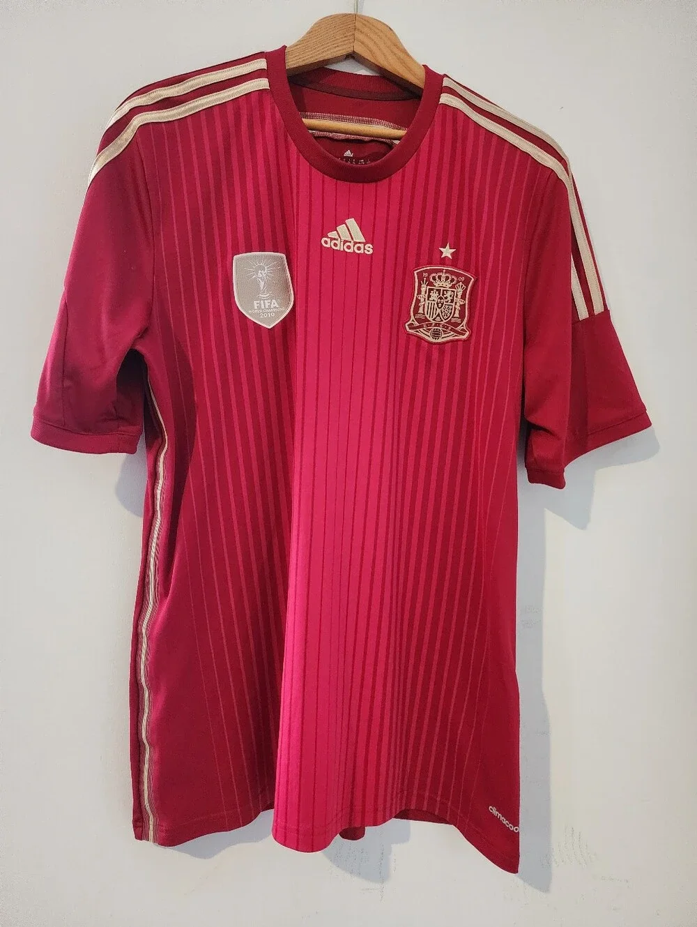 Adidas Spain National 2014 2015 Home Jersey FIFA WORLD CUP Football Soccer XL